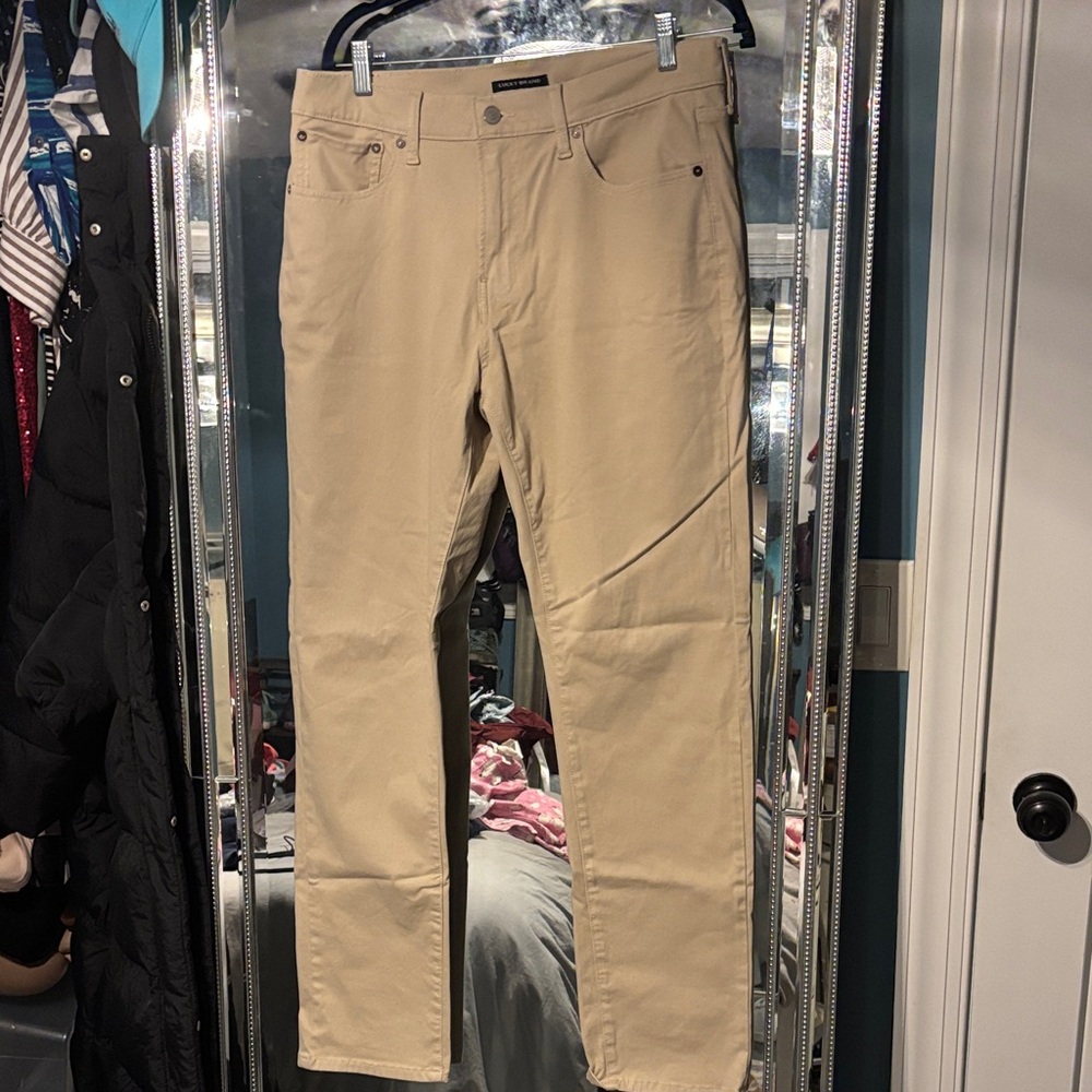 Lucky Brand Khaki Trousers